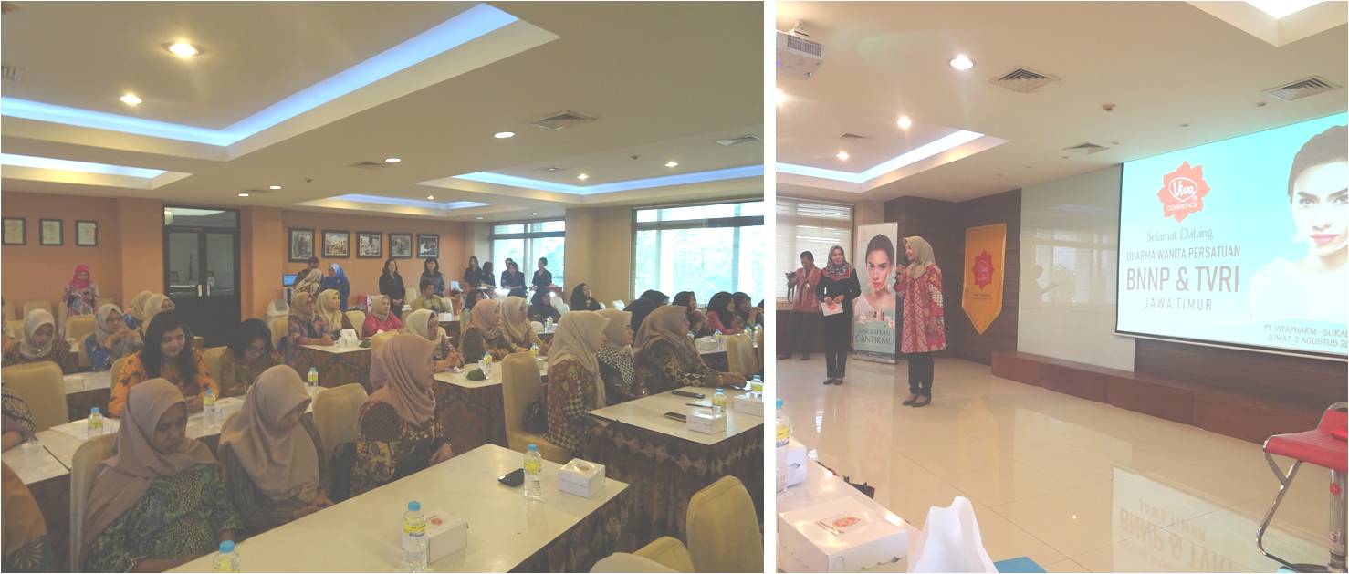 Kunjungan Kerja Dharma Wanita Persatuan (BNNP Jawa Timur & TVRI Jawa Timur) ke Pabrik VIVA Kunjungan Kerja Dharma Wanita Persatuan (BNNP Jawa Timur & TVRI Jawa Timur) ke Pabrik VIVA