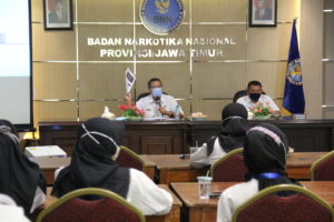 Sosialisasi PNBP terkait SKHPN di lingkungan BNNP Jawa Timur