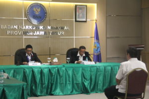 Sidang Disiplin ASN BNNP Jawa Timur