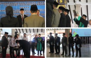 BNN Provinsi Jawa Timur Lantik Lima Pejabat Baru
