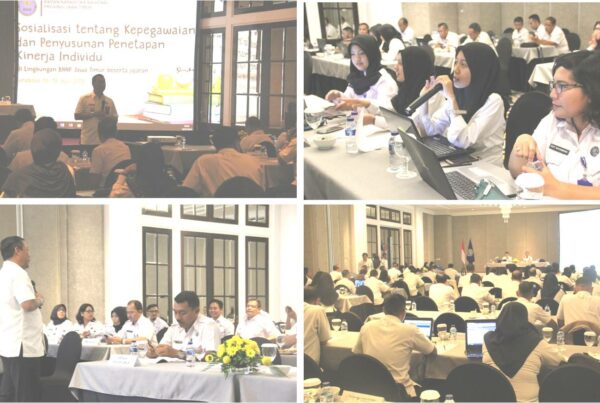 Sosialisasi tentang Kepegawaian dan Penyusunan Penetapan Kinerja di Lingkungan BNNP Jawa Timur