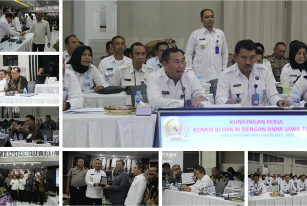 Kunker Komisi III DPR RI dengar Pendapat dengan BNN Provinsi Jawa Timur