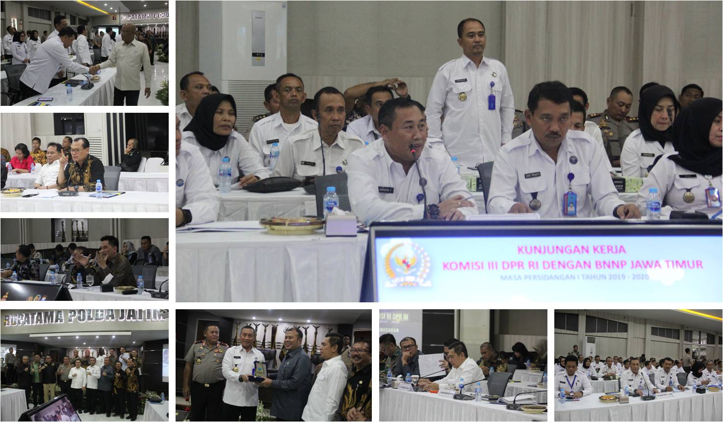 Kunker Komisi III DPR RI dengar Pendapat dengan BNN Provinsi Jawa Timur Kunker Komisi III DPR RI dengar Pendapat dengan BNN Provinsi Jawa Timur