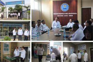 Kunjungan Kerja Kepala BNNP NTB Studi Banding Kesiapan Pembangunan Kawasan Zona Integritas