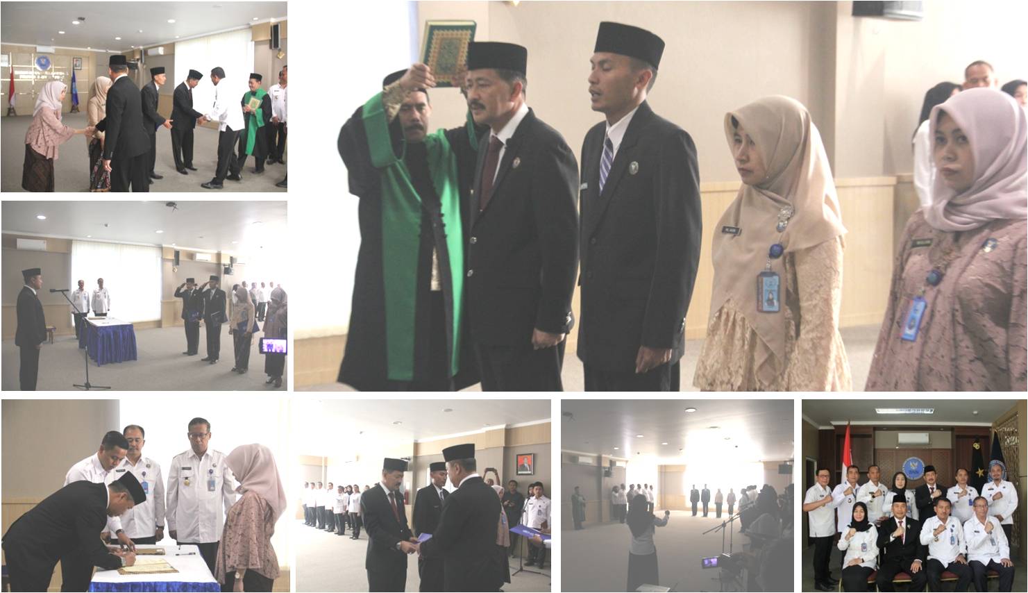 Pengambilan Sumpah & Pelantikan Pejabat Eselon III & IV di Lingkungan BNN Provinsi Jawa Timur Pengambilan Sumpah & Pelantikan Pejabat Eselon III & IV di Lingkungan BNN Provinsi Jawa Timur
