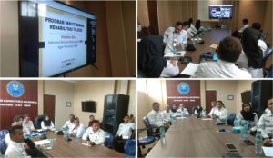 Vidcon dengan Deputi Bidang Rehablitasi BNN