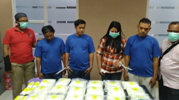 BNNP Jawa Timur Ungkap Kasus Narkotika 25 Kg sabu dari jaringan internasional