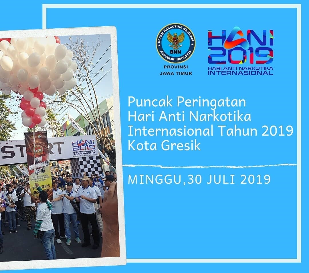 Rangakaian Acara Hari Anti Narkotika Internasional (HANI) di BNN Kabupaten Gresik. Rangakaian Acara Hari Anti Narkotika Internasional (HANI) di BNN Kabupaten Gresik.