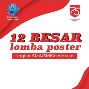Informasi 12 Besar Lomba Poster Tingkat SMA sederajat