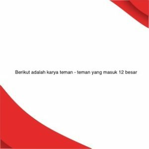 Informasi 12 Besar Lomba Poster Tingkat SMA sederajat