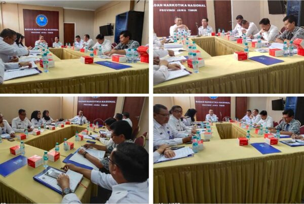 Rapat Koordinasi Tindak Lanjut PKS antara BNNP Jatim dengan Kanwil Kemenag Prov. Jatim