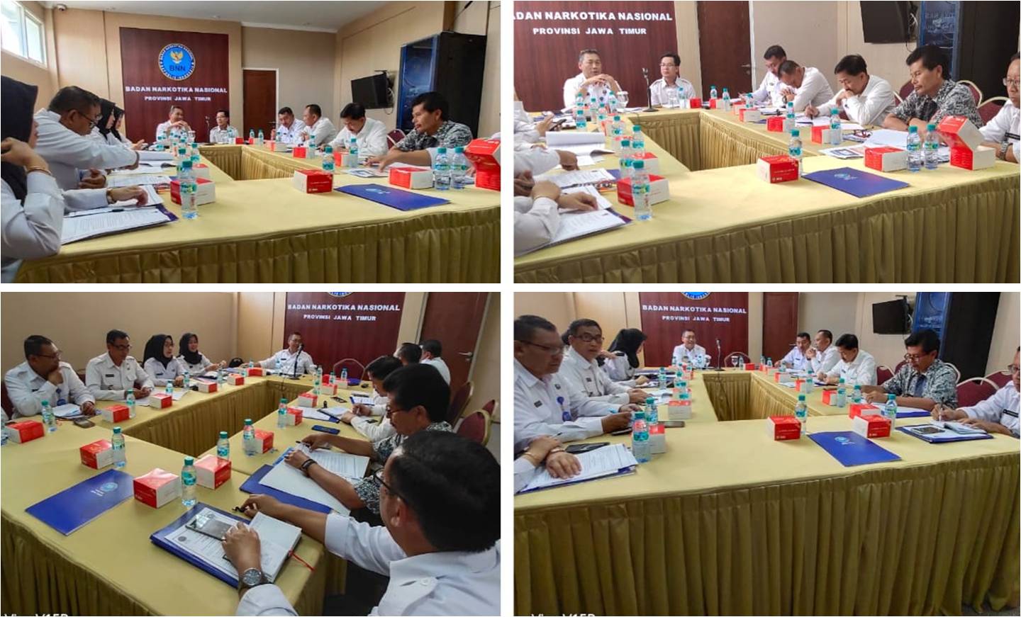 Rapat Koordinasi Tindak Lanjut PKS antara BNNP Jatim dengan Kanwil Kemenag Prov. Jatim Rapat Koordinasi Tindak Lanjut PKS antara BNNP Jatim dengan Kanwil Kemenag Prov. Jatim