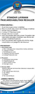 Standar Pelayanan Bidang Rehabilitasi