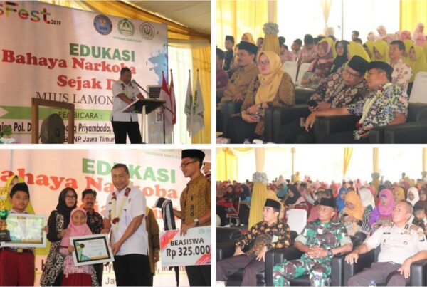 Sambutan & Edukasi Bahaya Narkoba Sejak Dini di MI Unggulan di Lamongan