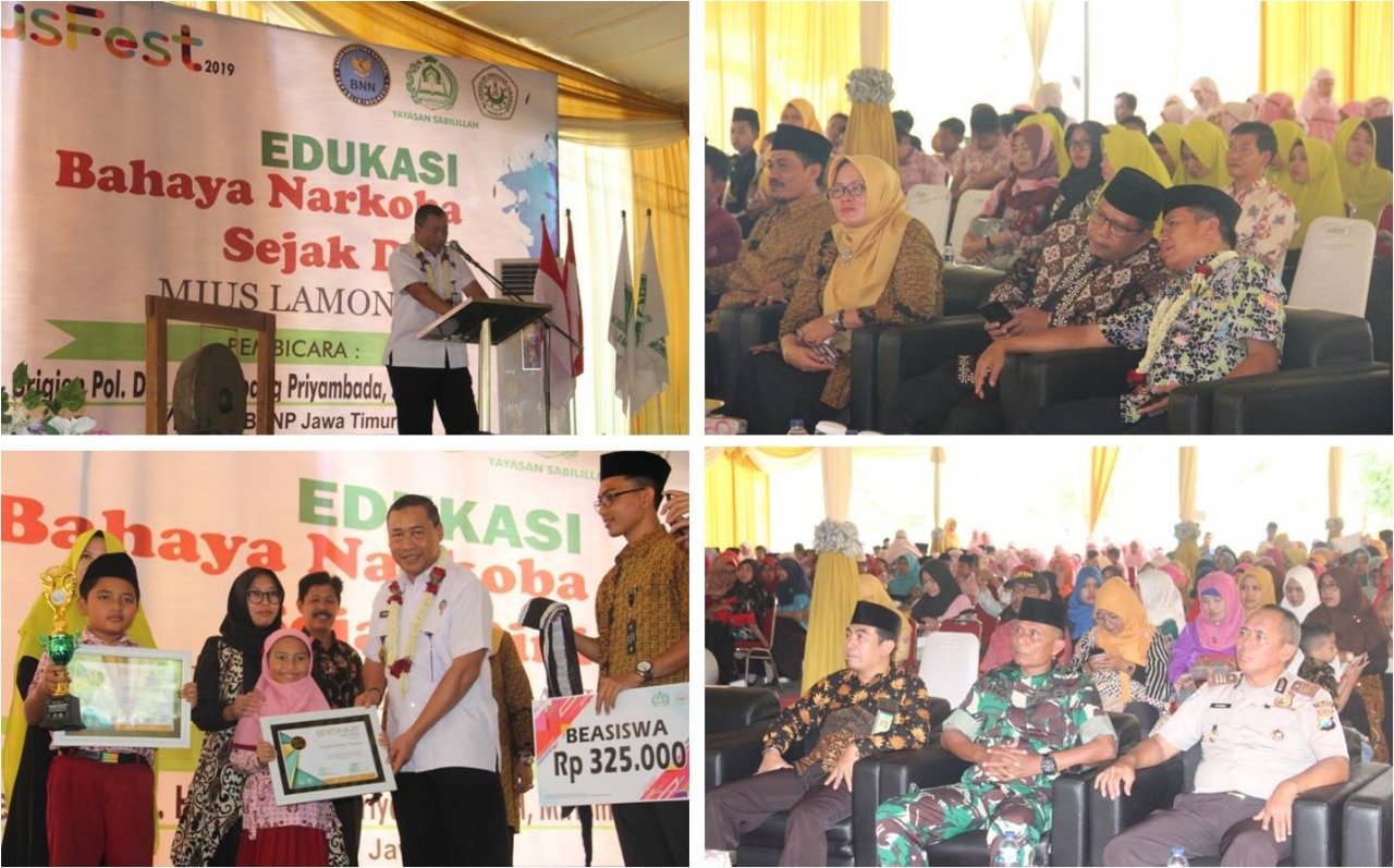 Sambutan & Edukasi Bahaya Narkoba Sejak Dini di MI Unggulan di Lamongan Sambutan & Edukasi Bahaya Narkoba Sejak Dini di MI Unggulan di Lamongan