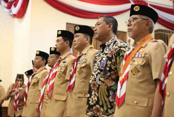 UPACARA HARI PRAMUKA