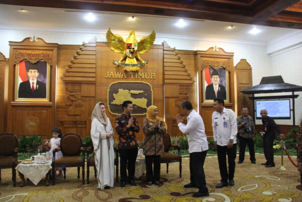SILATURAHMI DENGAN GUBERNUR JAWA TIMUR