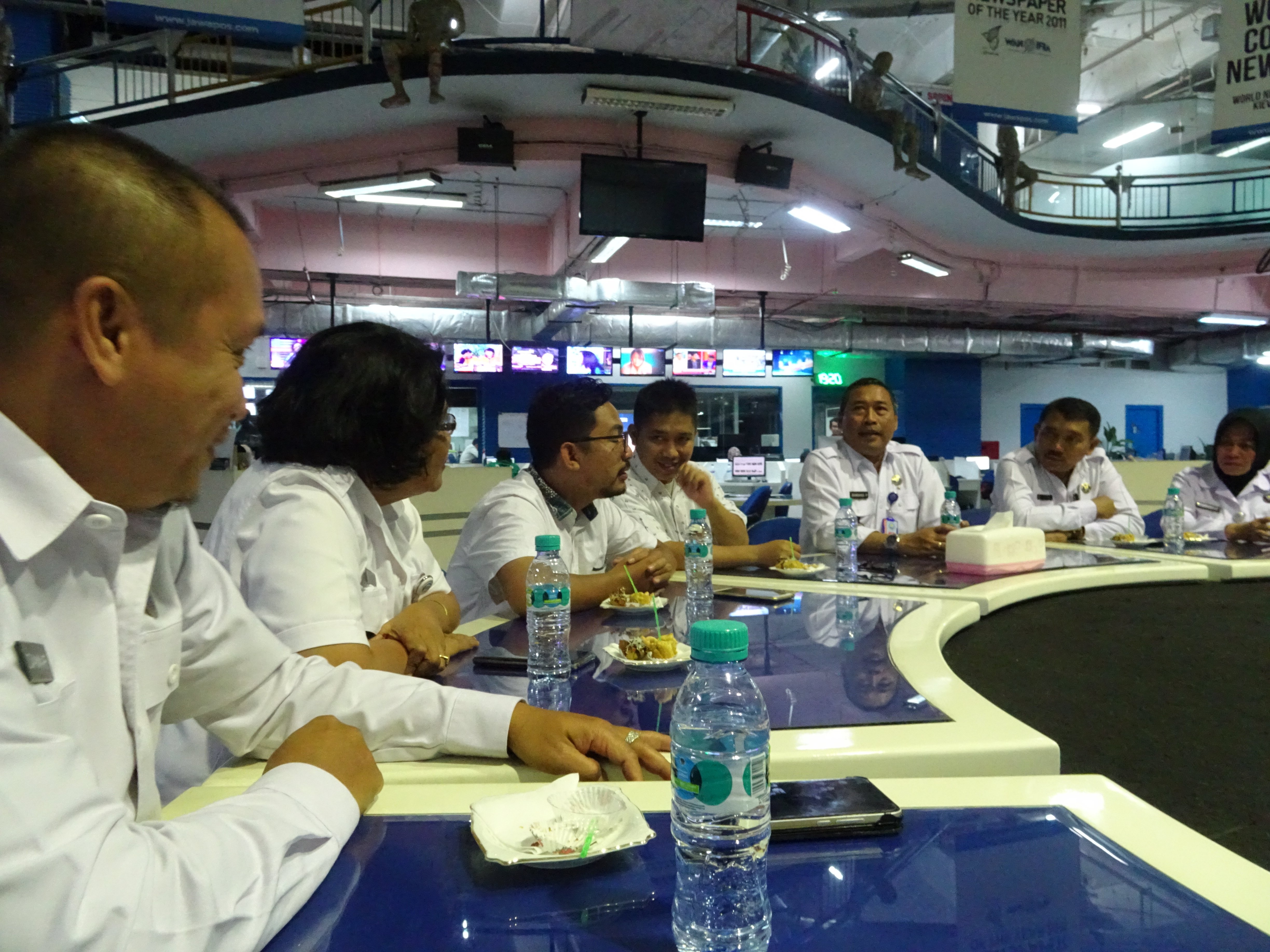 RAPAT KOORDINASI DENGAN JAWA POS