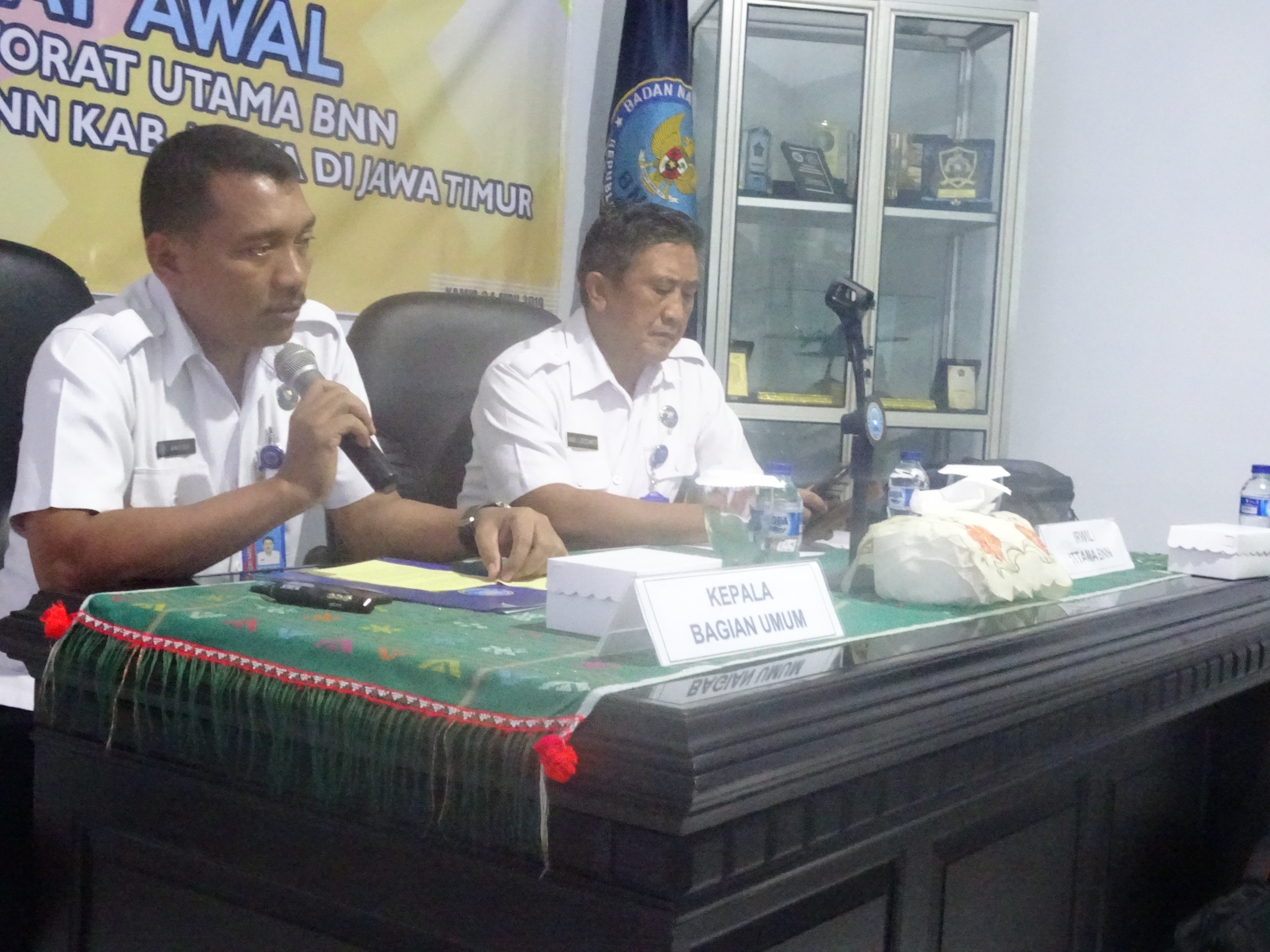 TAKLIMAT AWAL AUDIT INSPEKTORAT UTAMA BNN DI WILAYAH JAWA TIMUR