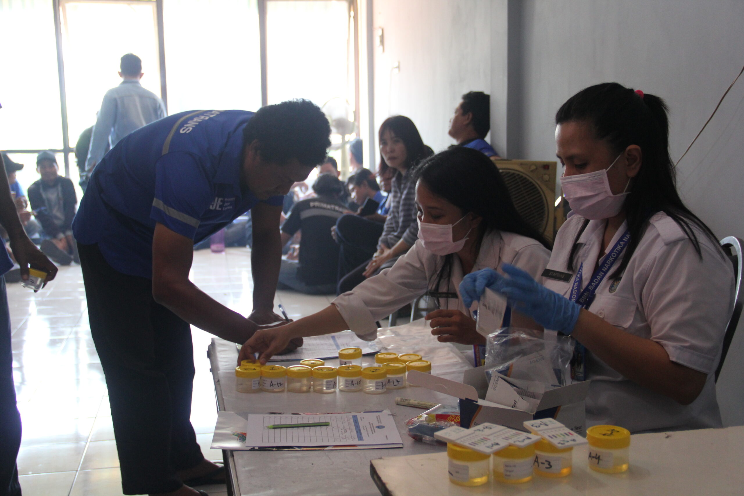 KEGIATAN TES URINE BNN PROVINSI JAWA TIMUR KEGIATAN TES URINE BNN PROVINSI JAWA TIMUR