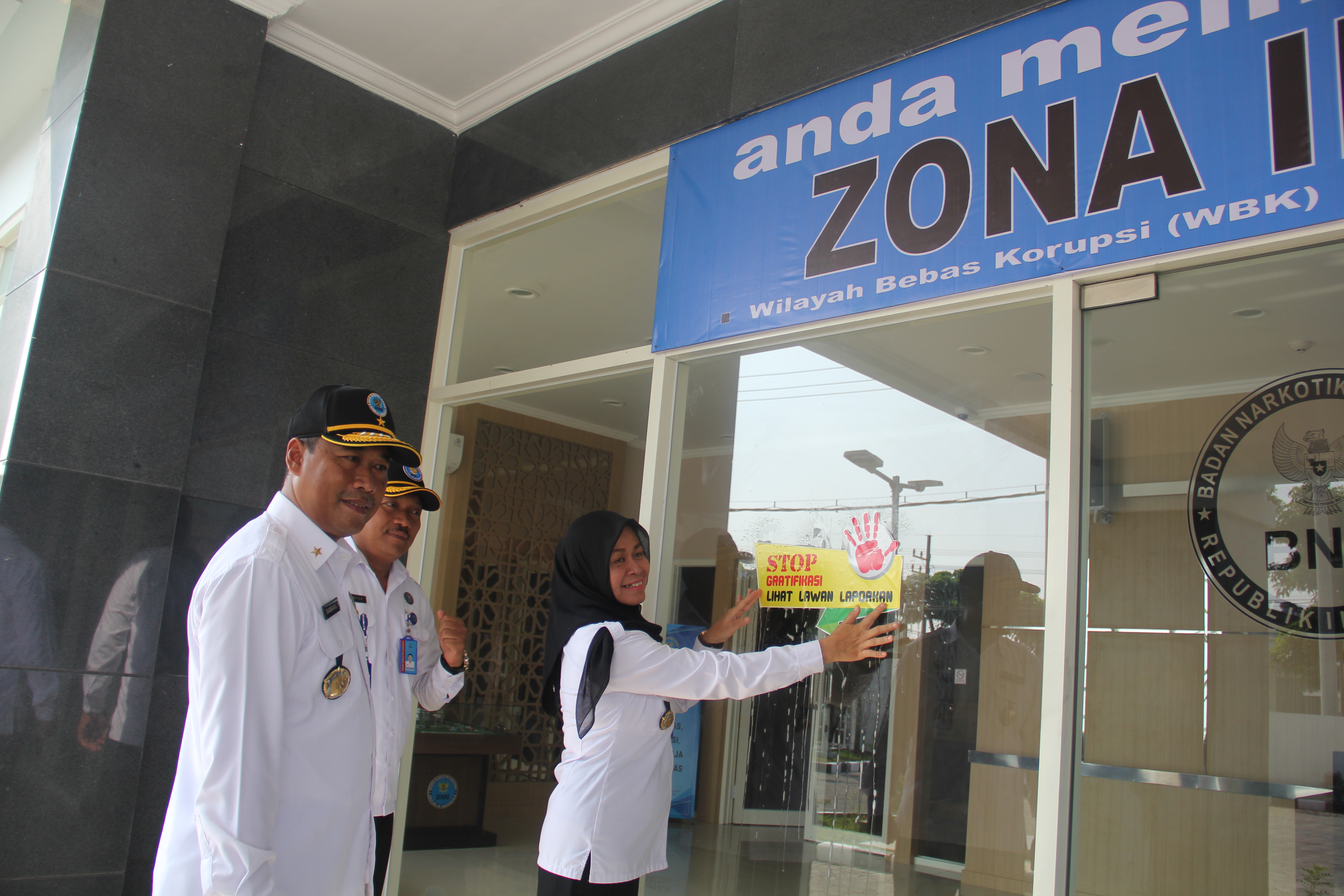 SIMBOLIS ZONA INTEGRITAS BNN PROVINSI JAWA TIMUR