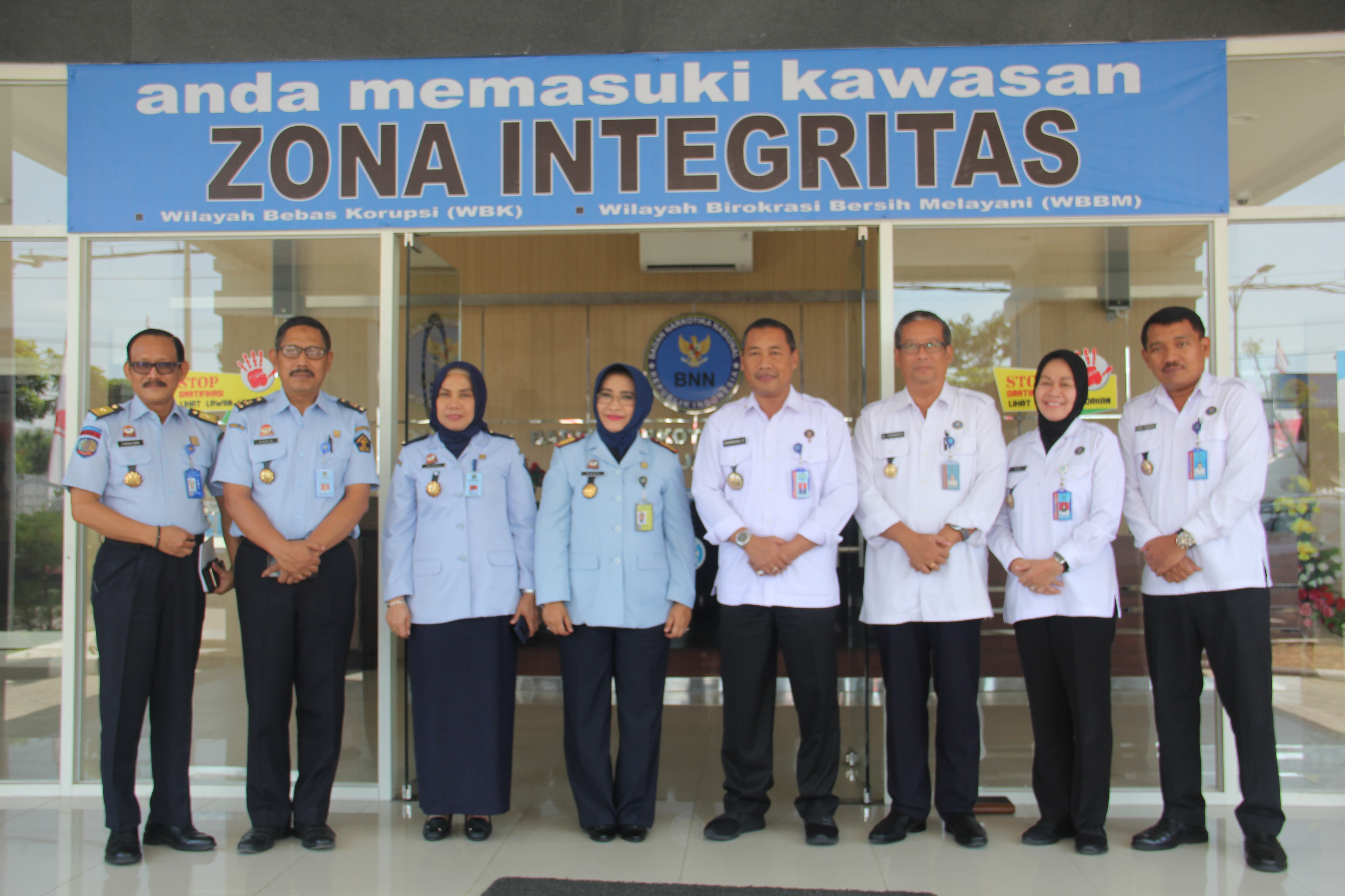 MENERIMA KUNJUNGAN KERJA HUKUM DAN HAM PROVINSI JAWA TIMUR