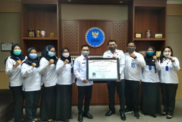 BNNP JATIM RAIH PREDIKAT WBK DARI KEMENPAN RB
