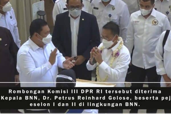 REPOST KOMISI III DPR RI DUKUNG PENGUATAN LEMBAGA BNN RI