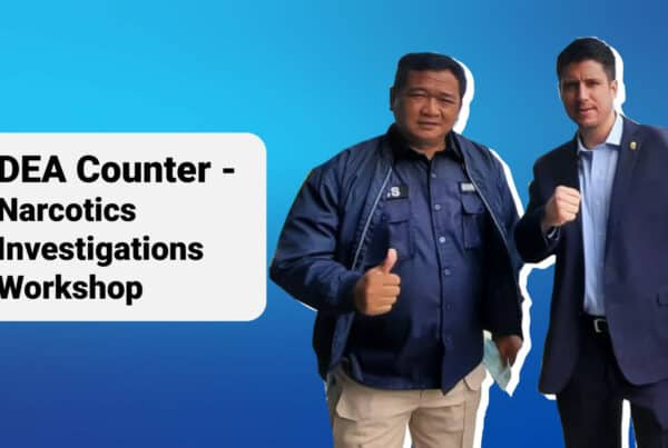 Pembukaan DEA Counter Narcotics Investigations Workshop