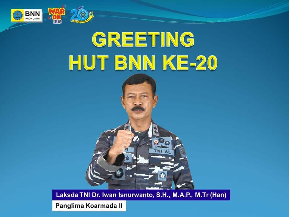 GREETING HUT BNN KE-20 PANGLIMA KOARMADA II GREETING HUT BNN KE-20 PANGLIMA KOARMADA II