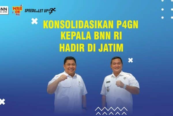 Kunjungan Kerja Kepala BNN RI di Provinsi Jawa Timur Desain Thumbnail YOUTUBE KONSOLIDASI 2022