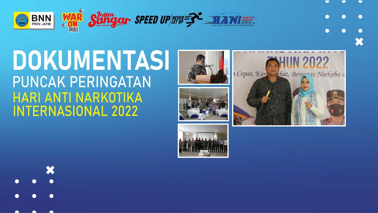 Puncak Peringatan HANI 2022 di BNNP Jatim Konsep Otomatis