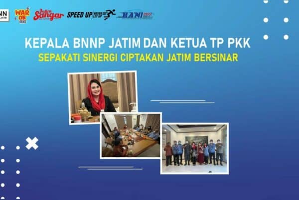 BNNP Jawa Timur bersinergi dengan Ketua TP PKK Provinsi Jatim