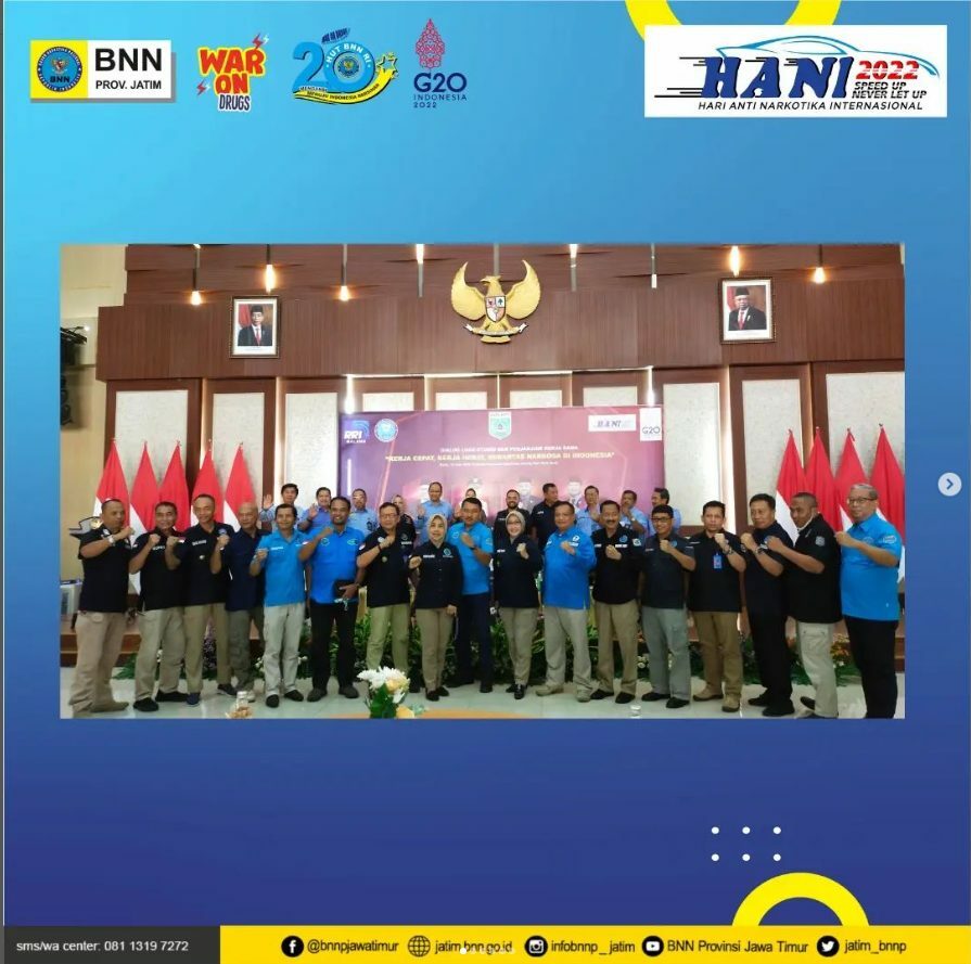 Penandatanganan Perjanjian Kerja Sama (PKS) antara BNNP Jawa Timur se-Jajaran dengan LPP RRI Korwil se-Jawa Timur Penandatanganan Perjanjian Kerja Sama (PKS) antara BNNP Jawa Timur se-Jajaran dengan LPP RRI Korwil se-Jawa Timur