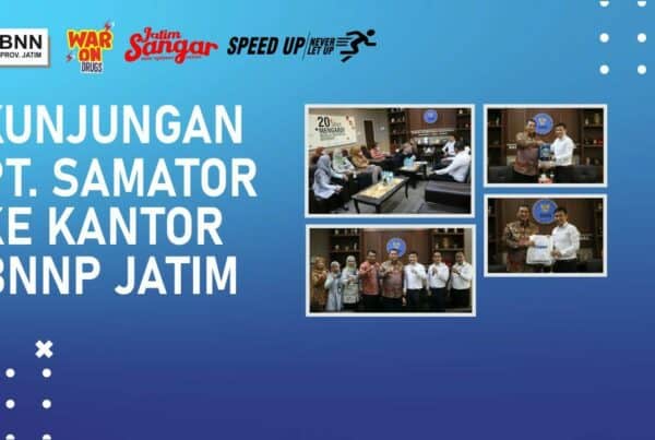 Kunjungan Kerja PT. Samator ke Kantor BNNP Jawa Timur Kunjungan Kerja PT. Samator ke Kantor BNNP Jawa Timur