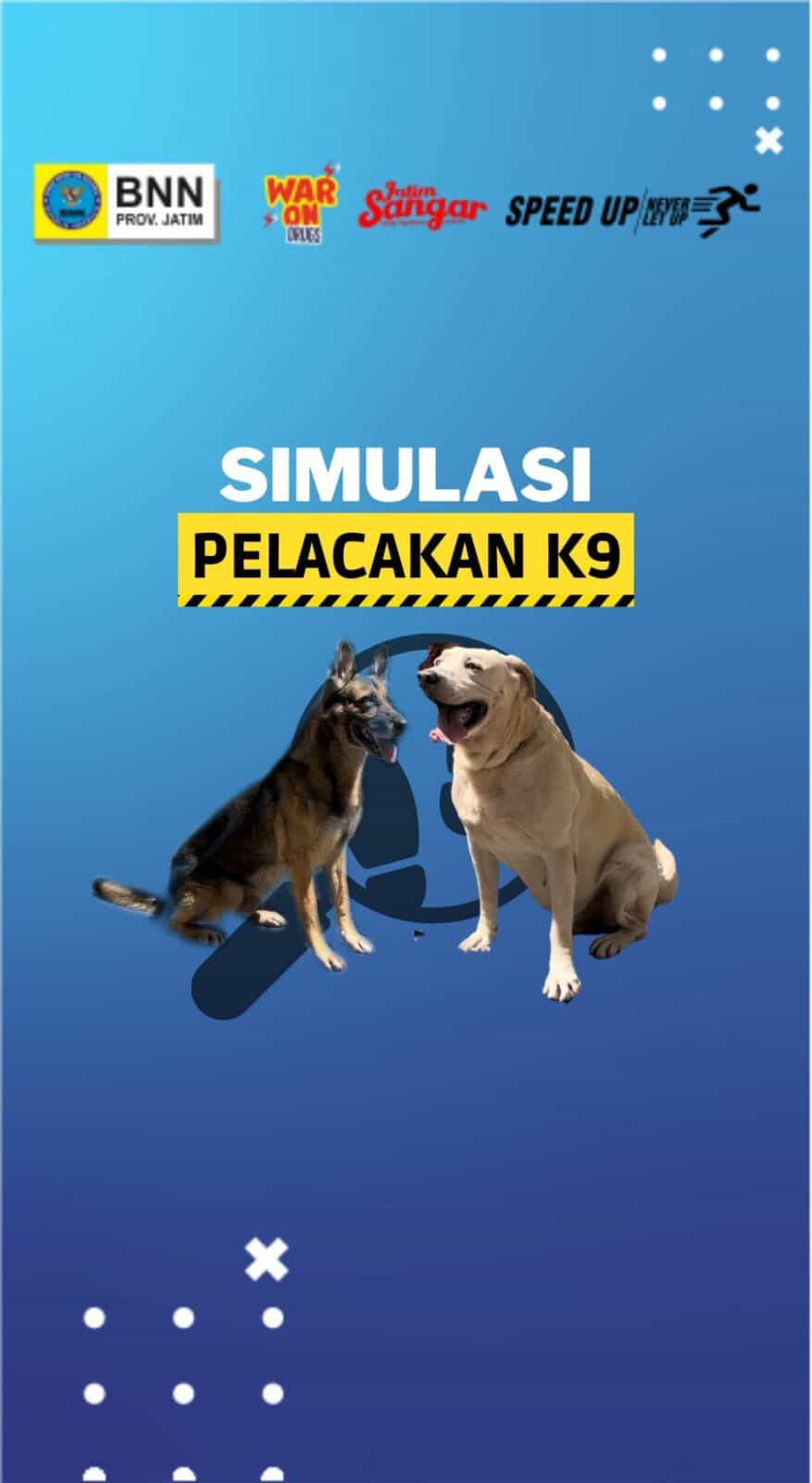 SIMULASI PELACAK K9 Rilis Ungkap Kasus Peredaran Gelap Narkotika di BNN Kabupaten Sumenep