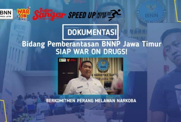 Bidang Pemberantasan BNNP Jawa Timur Siap War on Drugs!