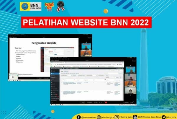 Pelatihan Website BNN 2022 Pelatihan Website BNN 2022