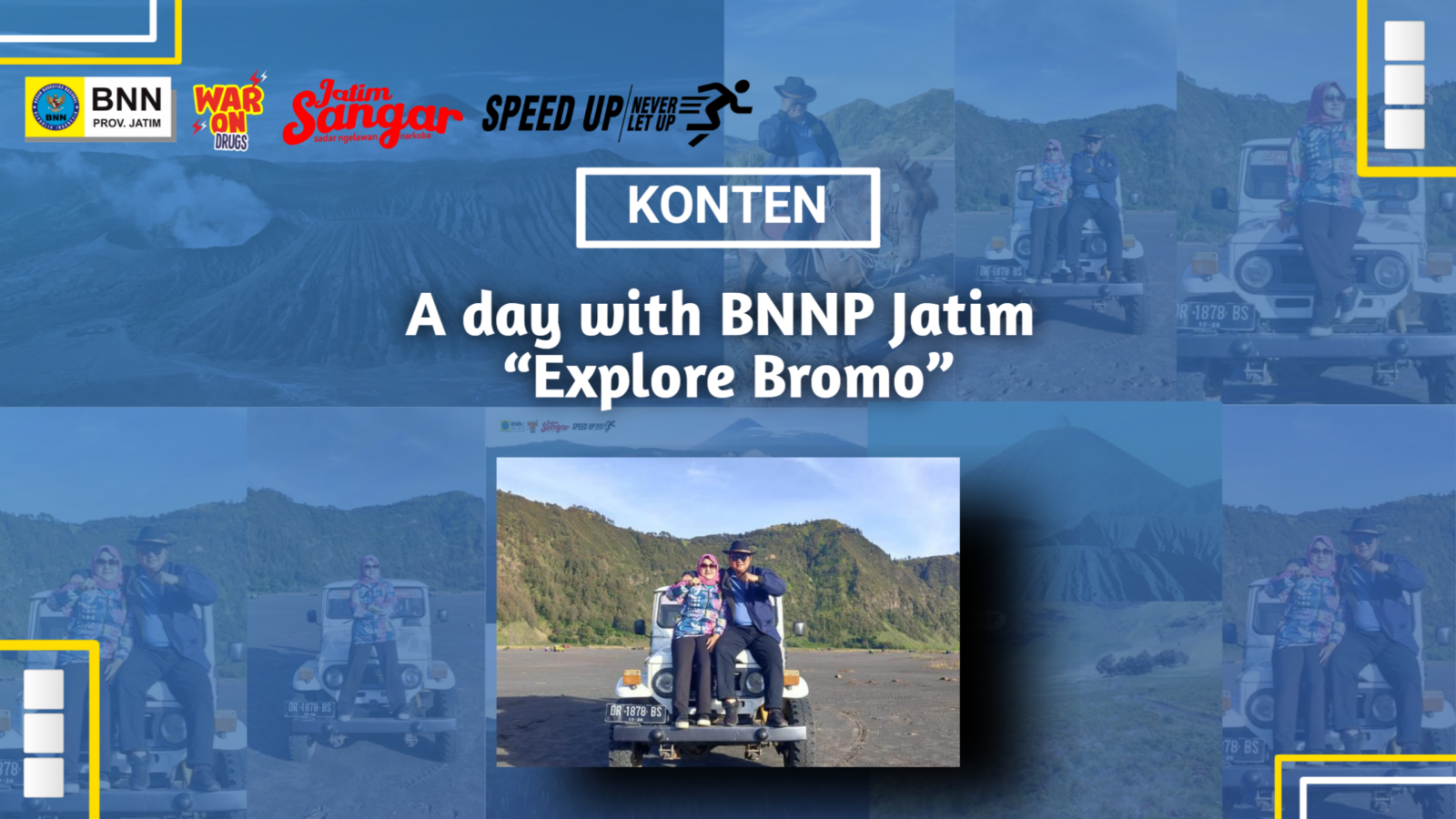 A DAY WITH BNNP JATIM "EXPLORE BROMO" bromo
