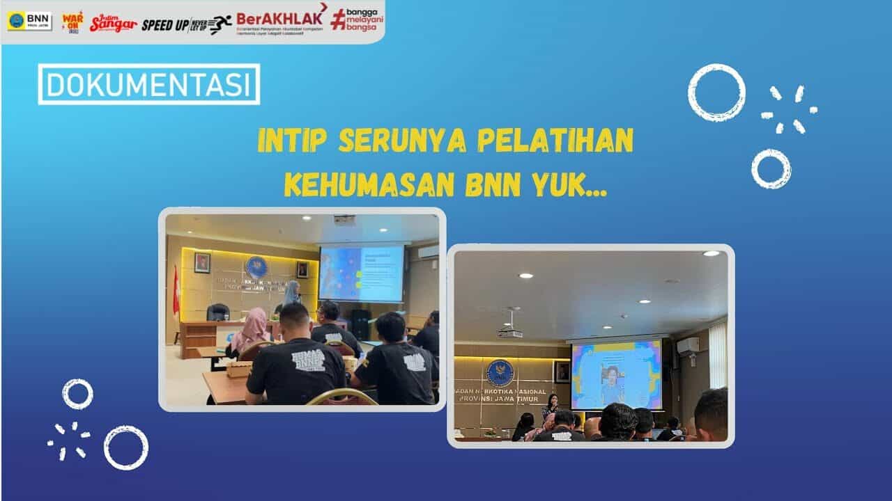 Intip Serunya Pelatihan Kehumasan BNN YUK... Intip Serunya Pelatihan Kehumasan BNN YUK…