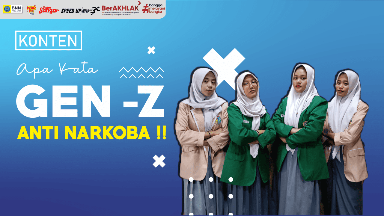Apa Kata GEN-Z ANTI NARKOBA !! Desain Thumbnails Gen Z1 2023
