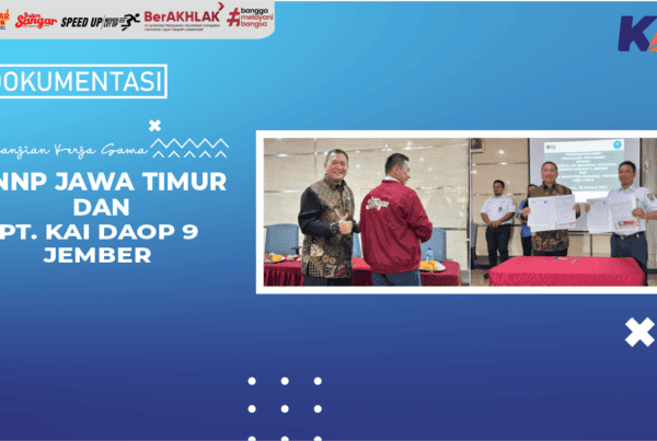 PKS BNNP JATIM & PT KAI DAOP 9 JEMBER Desain Thumbnails Youtube PKS PT KAI DAOP 9 JEMBER 2023
