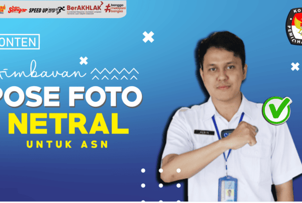 Himbauan Pose Foto Netral untuk ASN Desain Thumbnails Youtube Pose Foto Netral 2023