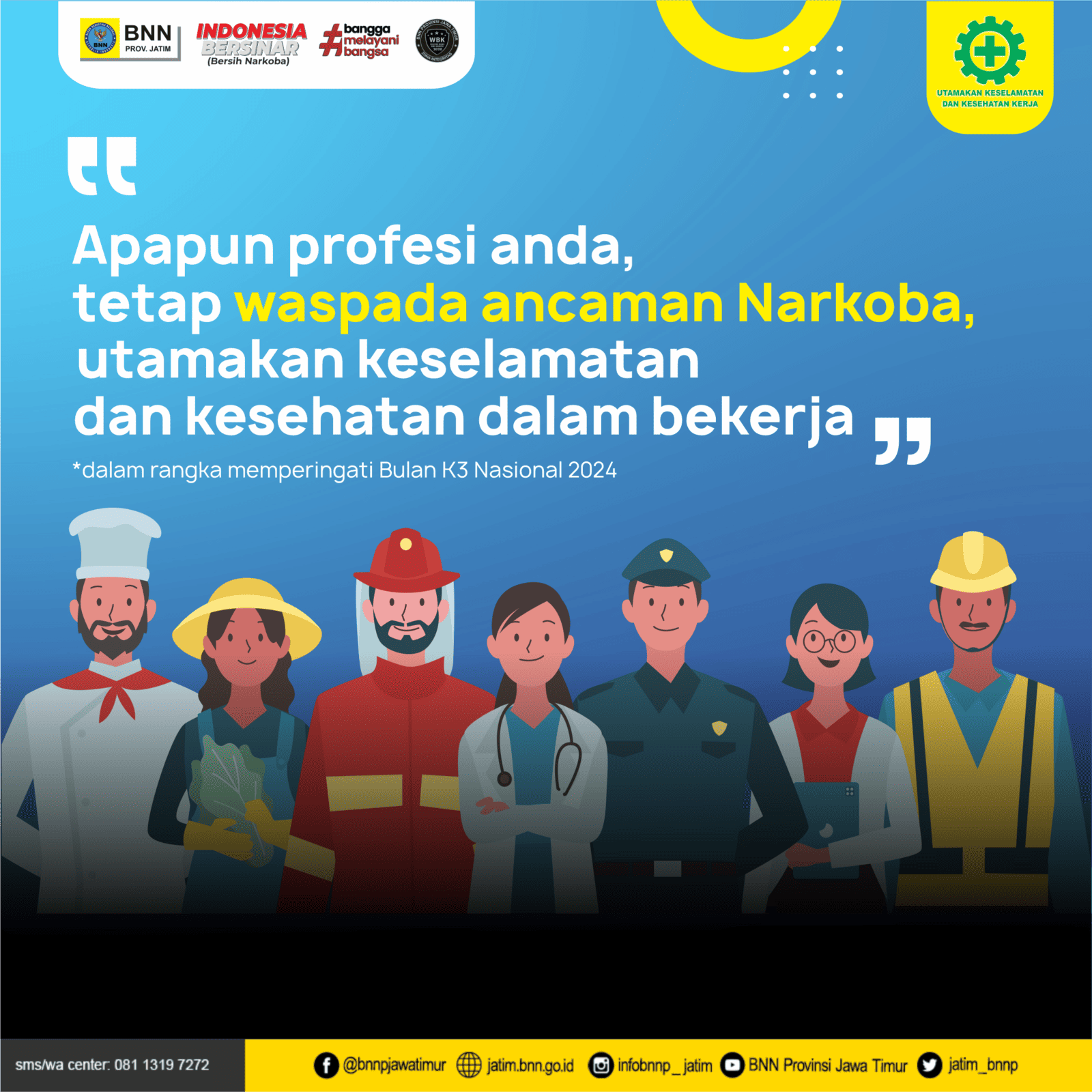 Selamat Ulang Tahun Komjen Pol. Marthinus Hukom, S.I.K., M.Si Kepala BNN RI Konsep Otomatis