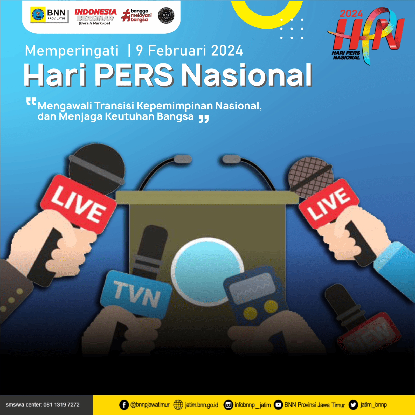 Hari PERS Nasional Konsep Otomatis