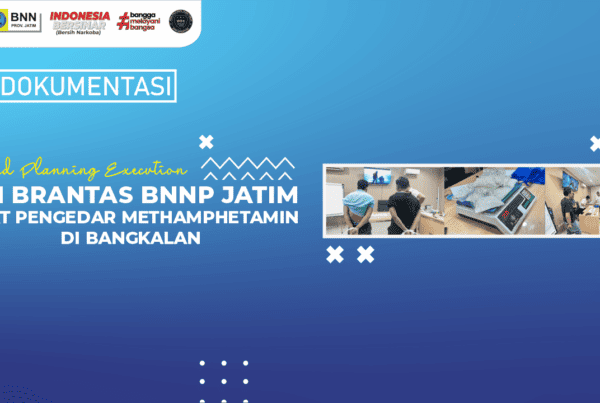 Tim Berantas BNNP Jawa Timur sikat pengedar methamphetamin di Bangkalan Desain Thumbnail YOUTUBE BNNP Jatim 2024 Dok RPE Bangkalan