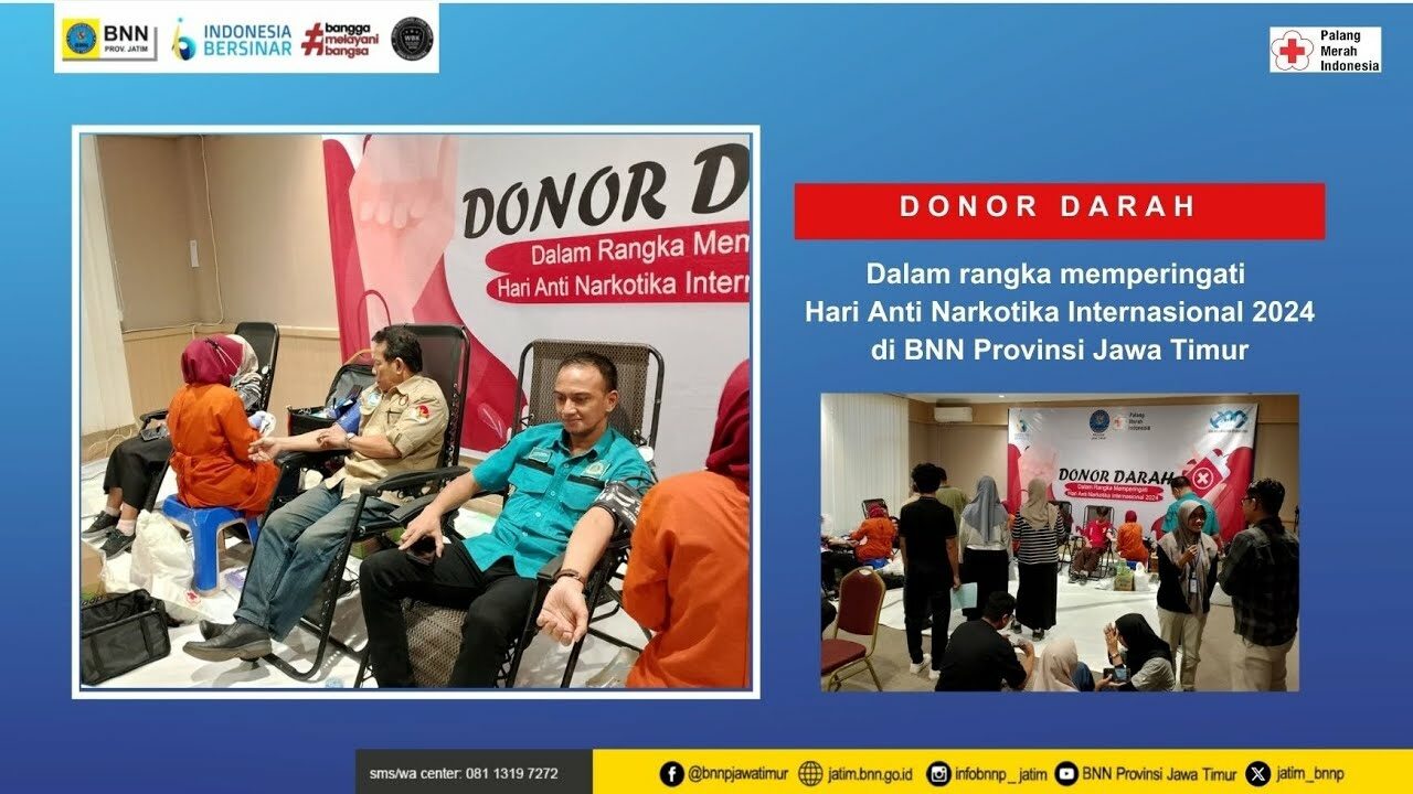 Donor Darah dalam rangka Pasca HANI 2024 DONOR