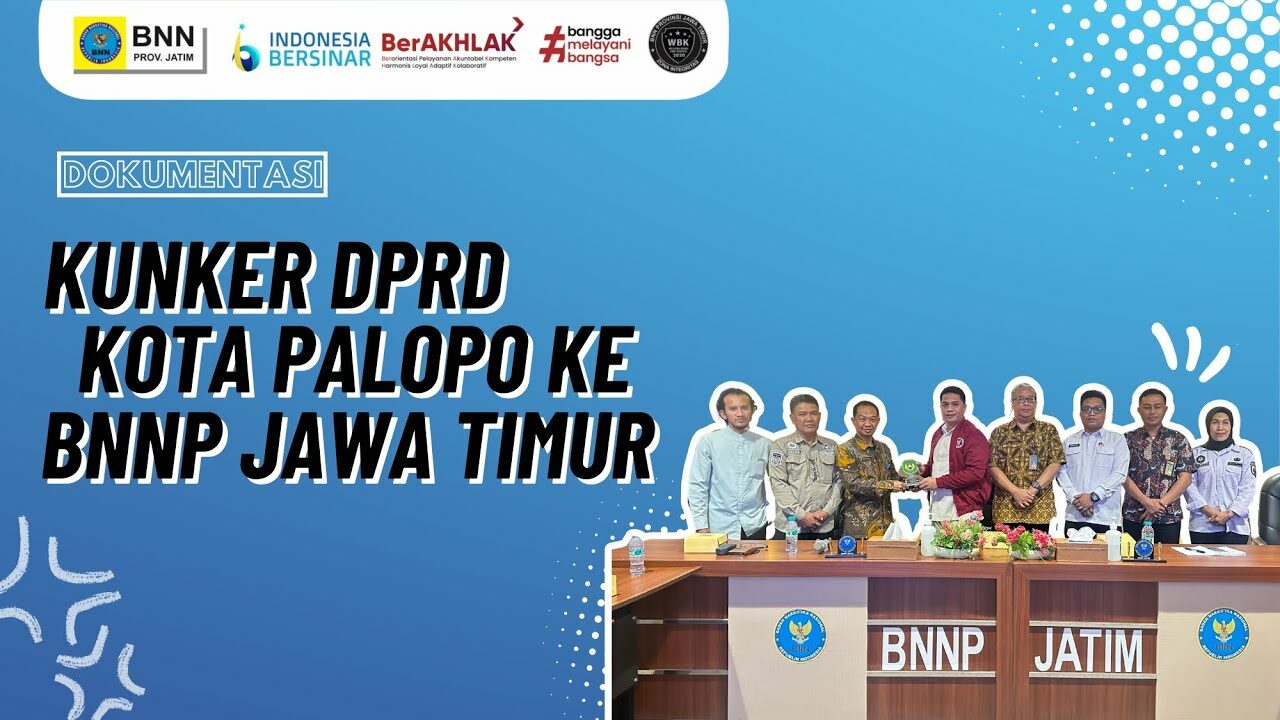 Kunker DPRD Kota PALOPO di BNNP JATIM DPR