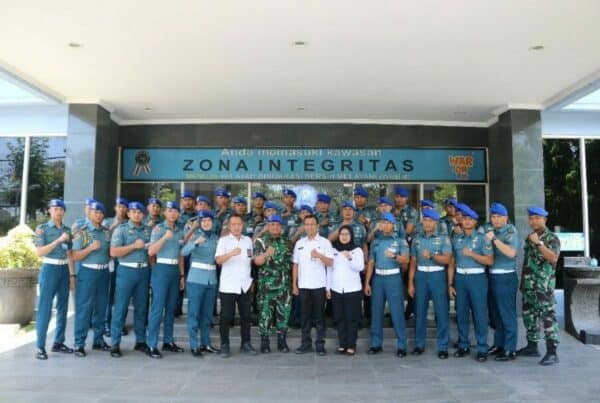 KUNJUNGAN SISWA DIKSPESPA POMAL KE BNNP JAWA TIMUR