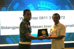 KUNJUNGAN SISWA DIKSPESPA POMAL KE BNNP JAWA TIMUR